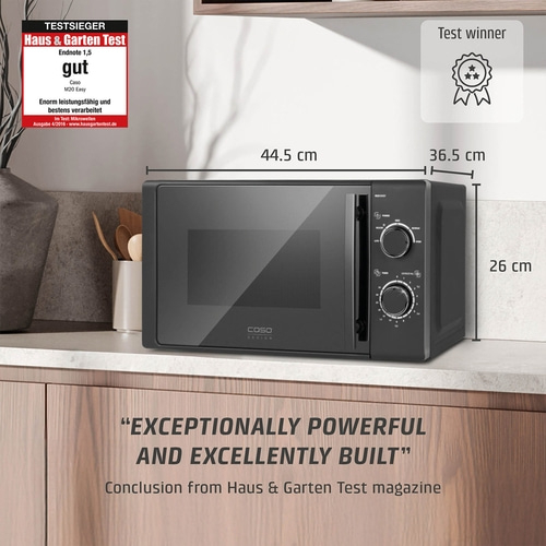M 20 EASY Design Microwave, test winner