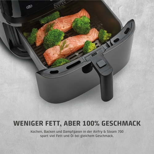 AirFry & Steam 700 3 cooking methods in one appliance - steam cooking, hot air frying or in combination