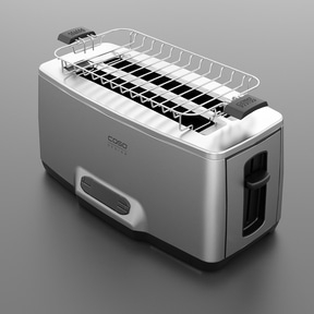 Inox⁴ toaster for 4 slices