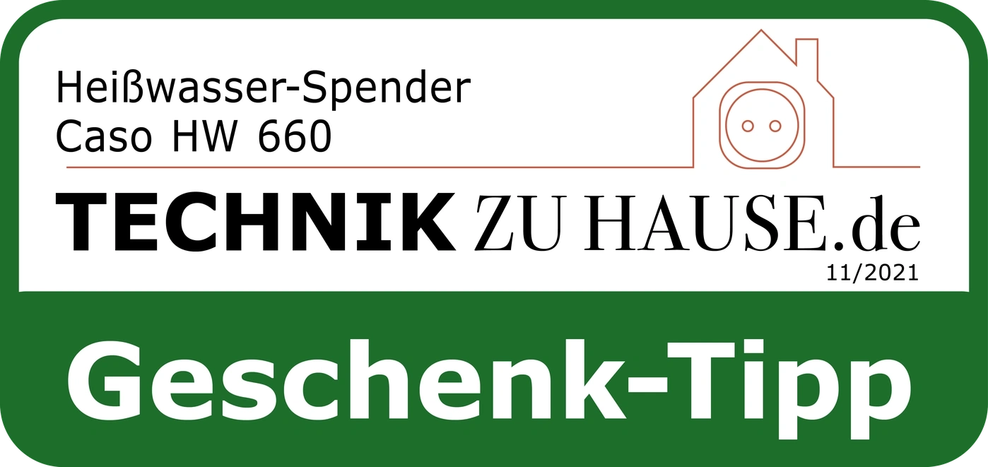 Hot water dispenser Caso HW 660, Technik zu Hause, gift tip, 11/2021