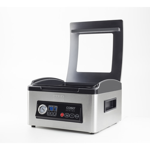 VacuChef 70 Professional chamber vacuum sealer for safe vacuuming and sealing, even with moist and liquid foods.