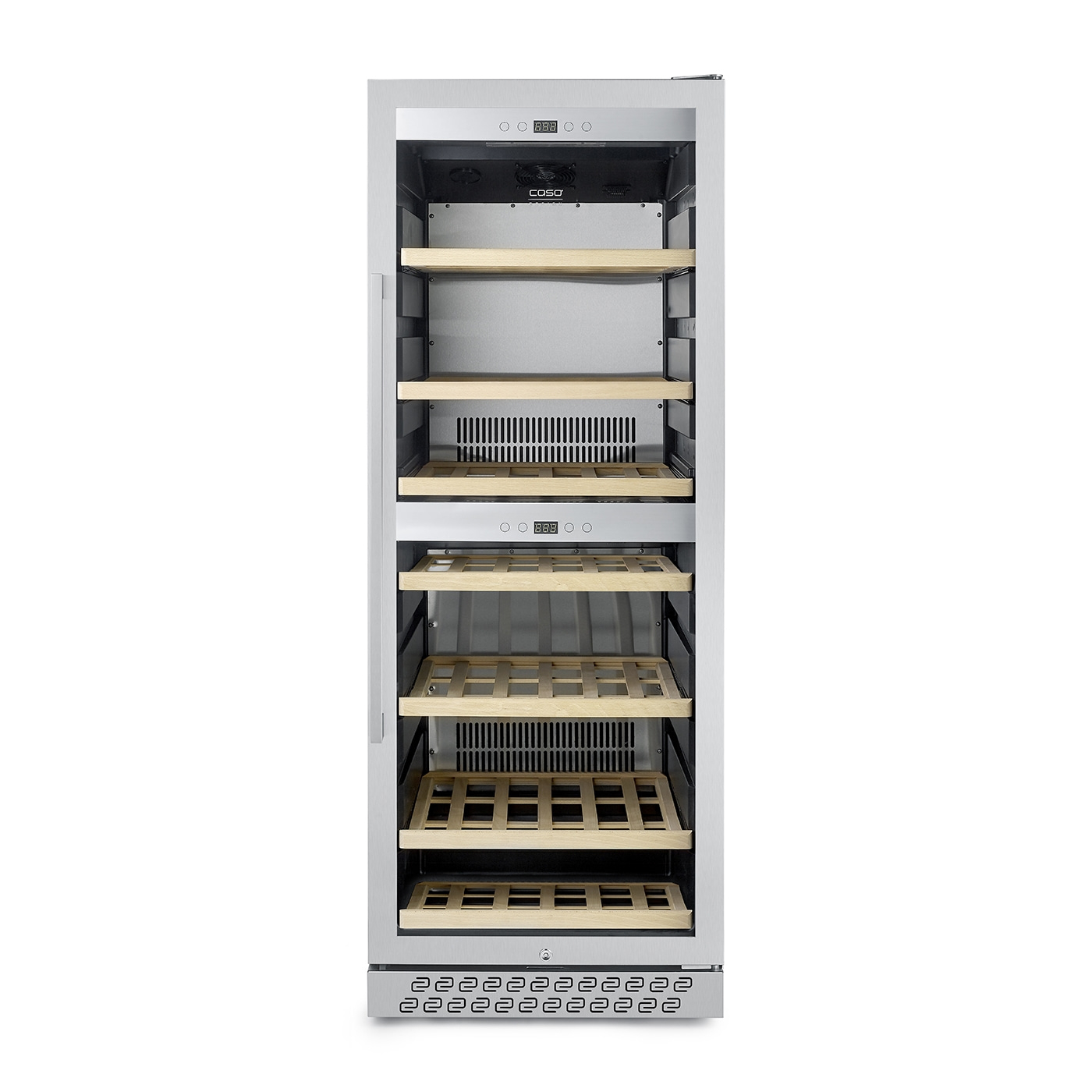 WineChef Pro 126 Design wine cooler, for up to 126 bottles, 2 temperature zones