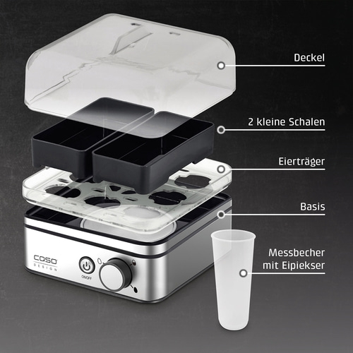 E9 Eierkocher für 8 Eier