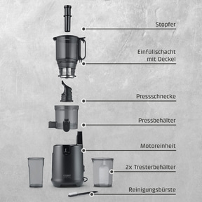 JuiceFit Pro Slow Juicer, Sieger Preis/Leistung