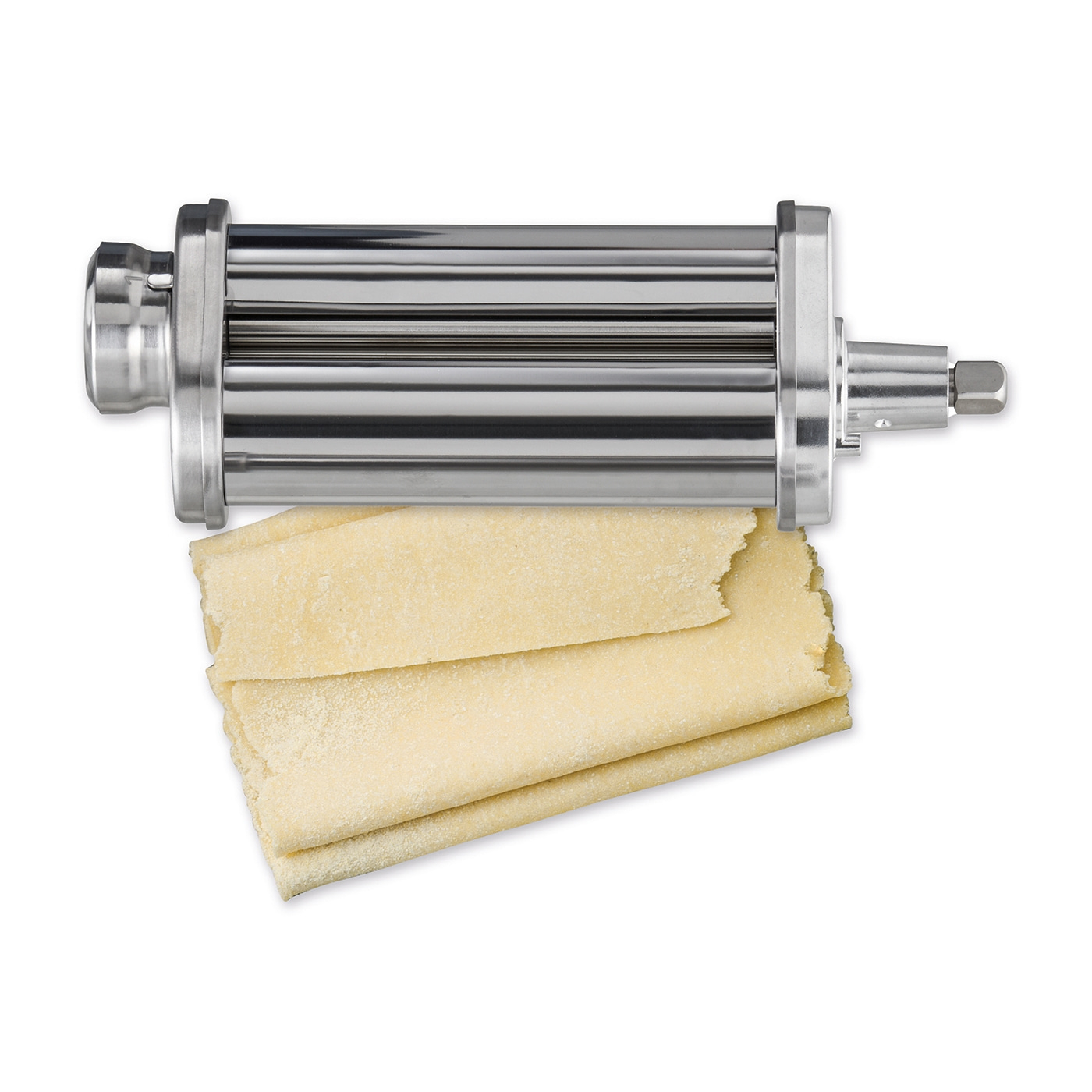 Nudelmaschine mit Teigplatten, Edelstahl, Küche, Essen, Kochen, Werkzeug, Gerät