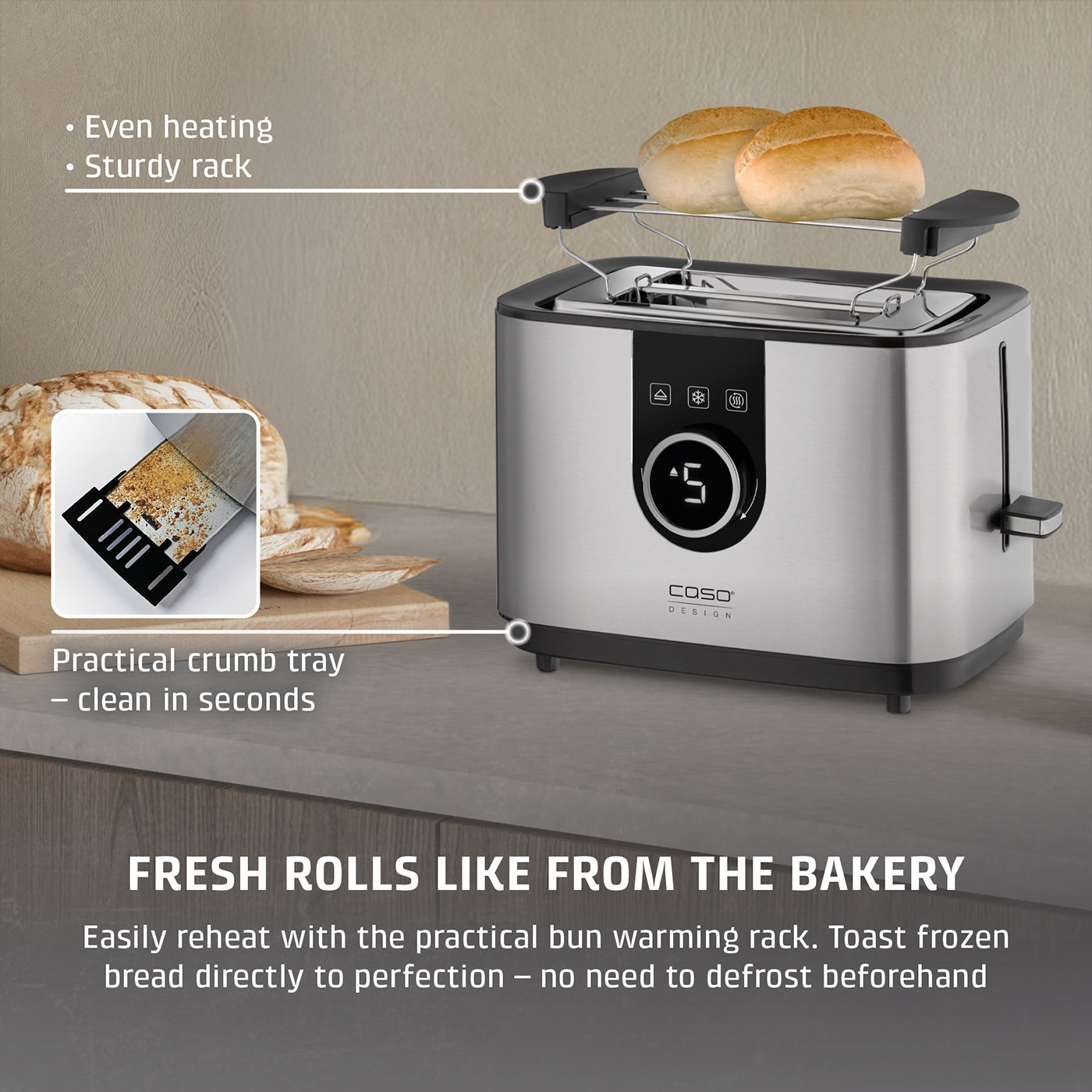 Selection T2 toaster for 2 slices
