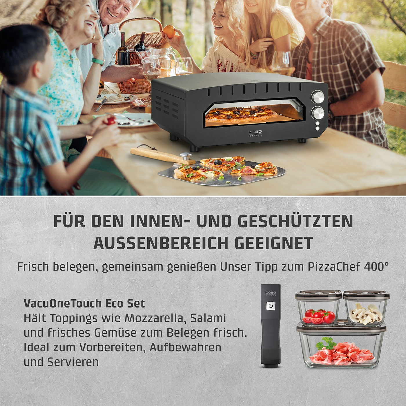 PizzaChef 400° Pizza Oven