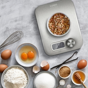 Kitchen Energy Design kitchen scale - Batteryless, weighing range up to 5 kg, eco-winner