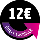 Save 12 € Direct Cashback! The discount will be deducted directly in the shopping cart.