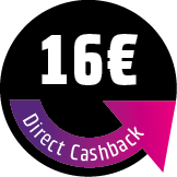 Save 16 € Direct Cashback! The discount will be deducted directly in the shopping cart.